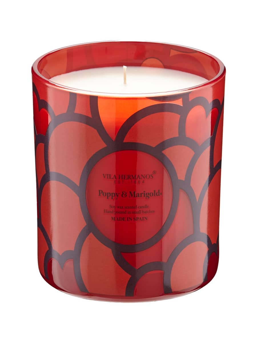 Vila Hermanos Ароматическая свеча «Ирис, бергамот, пачули» 70's Poppy & Marygold Candle 200 гр