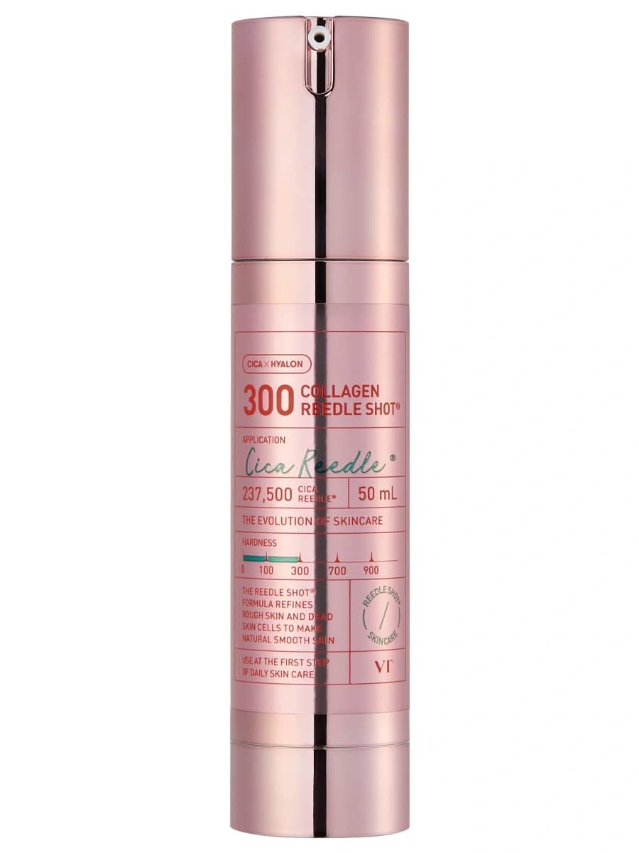 VT Cosmetics Бустер-сыворотка с микроиглами и коллагеном для упругости и сияния Collagen Reedle Shot 300 50 мл