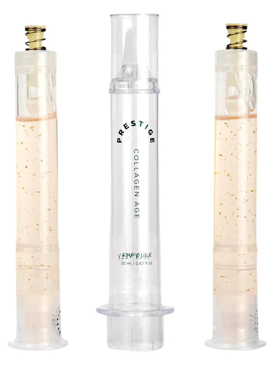 Vely Vely Антивозрастная ампула с коллагеном и золотом Prestige Collagen Age Ampoule 20 мл х 2 шт