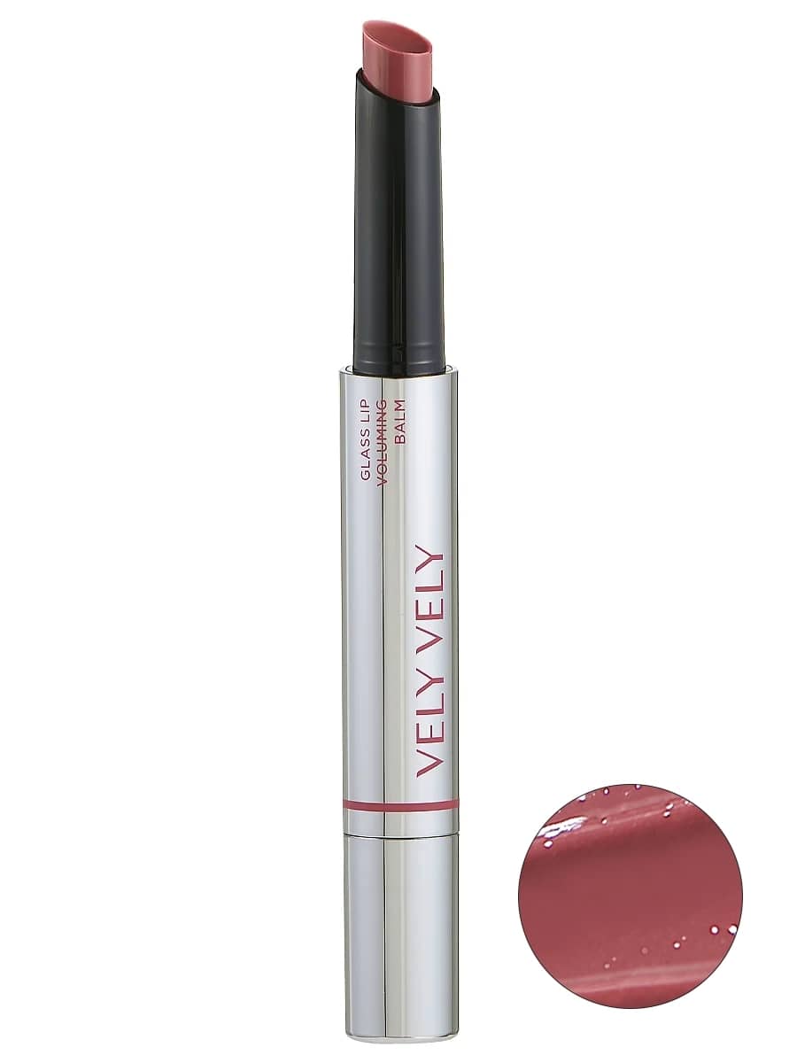 Vely Vely Тающий бальзам для объема губ – пыльная роза Glass Lip Voluming Balm – 03 Mauve Rosy 1.7 гр
