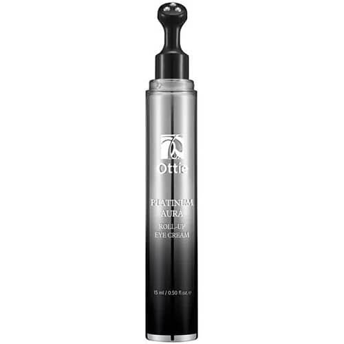 Ottie Крем для глаз против отеков с роллером Platinum Aura Roll-Up Eye Cream 15 мл