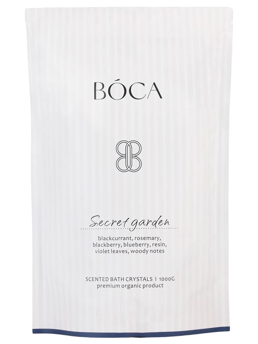 BOCA Магниевая соль для ванны «Секретный сад» Secret Garden Scented Bath Salt 1 кг