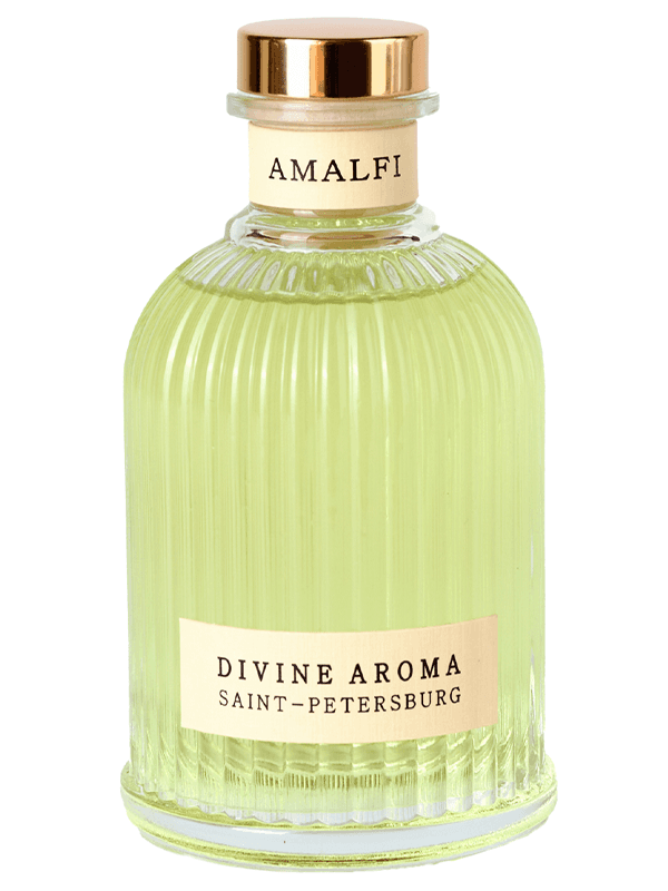 Divine Aroma Ароматический диффузор «Амальфи» Аромат: Фруктовый, Зеленый 200 мл