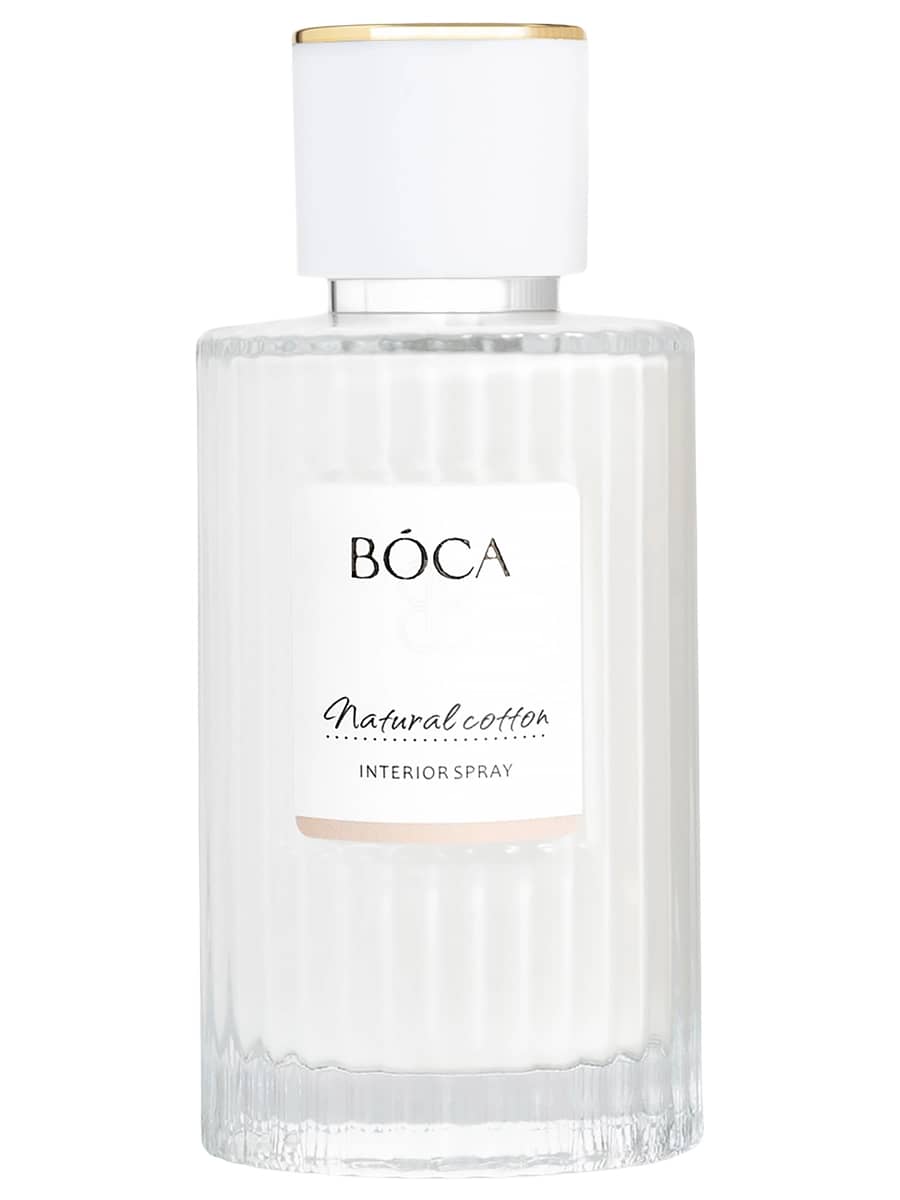 BOCA Интерьерный спрей для текстиля «Хлопок, Белый мускус» Natural Cotton Interior Spray 100 мл
