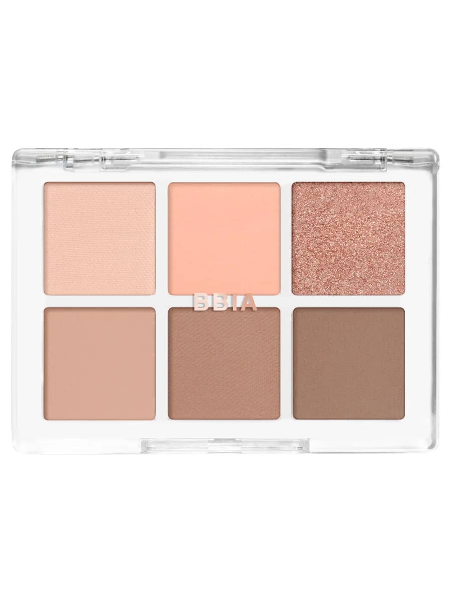 BBIA Палетка теней для век – абрикосовый Ready To Wear Eye Palette – 05 Apricot Blush 5 гр
