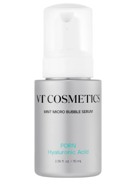 VT Cosmetics Пузырьковая сыворотка с ПДРН и гиалуроновой кислотой PDRN Hyaluronic Mint Micro Bubble Serum 70 мл