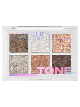 About Tone Палетка сверкающих теней для век OH:MY Glitter Pop – 01 Oh:Stunner 3.3 гр