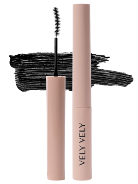 Vely Vely Супертонкая стойкая тушь для ресниц – черный Super Slim Mascara – 01 Black 3.2 гр