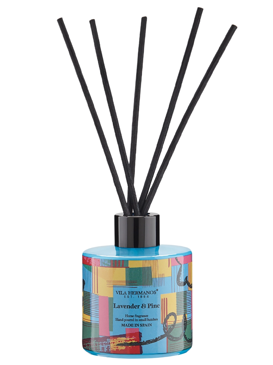 Vila Hermanos Ароматический диффузор «Лаванда, кориандр, сосна» 70's Lavander & Pine Diffuser 100 мл