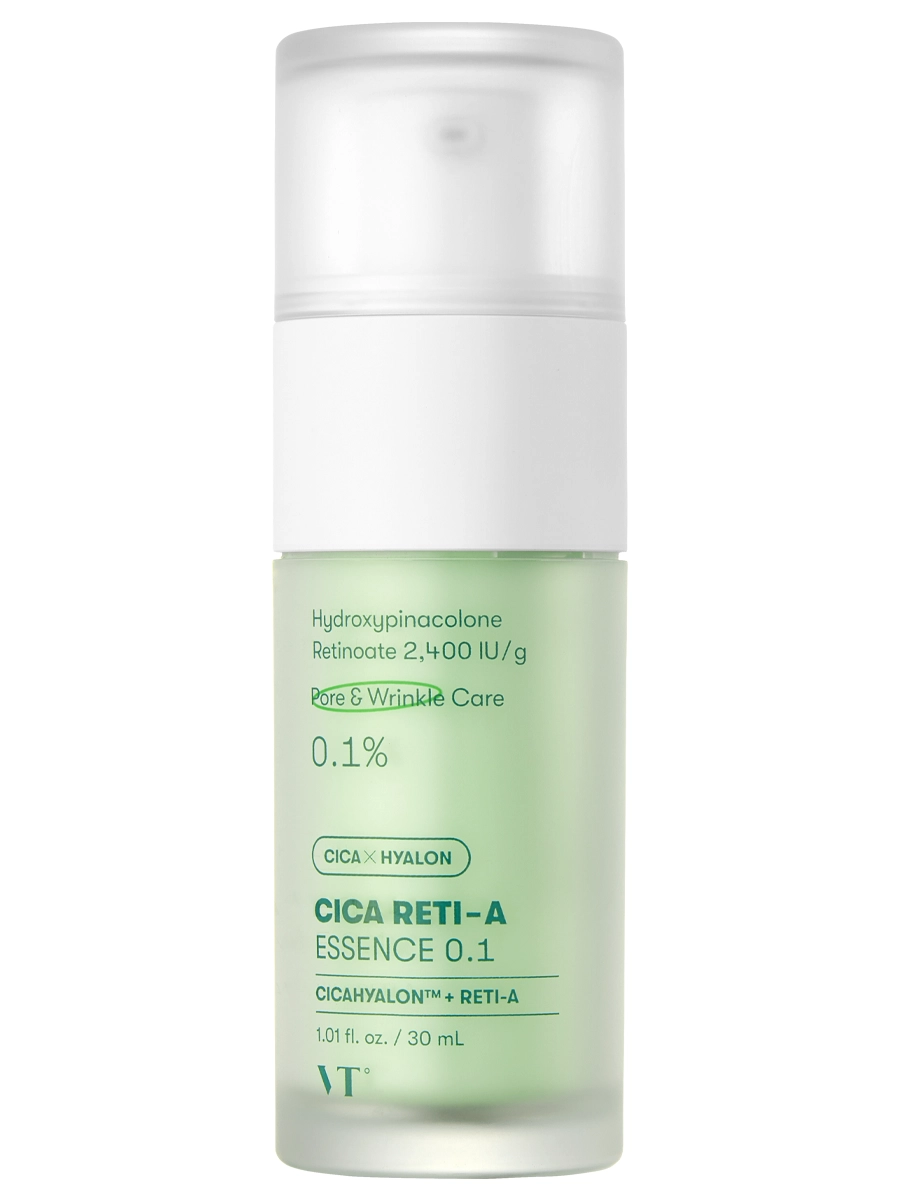 VT Cosmetics Лёгкая бустер-эссенция с ретинолом и центеллой Cica Reti-A Essence 0.1 30 мл