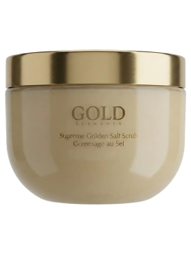 Gold Elements Солевой скраб для тела с 24К золотом Golden Salt Scrub – Supreme 425 гр