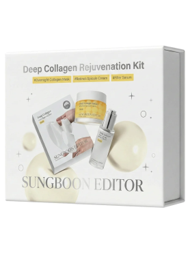 Sungboon Editor Омолаживающий набор: гидрогелевая маска + сыворотка + крем Deep Collagen Rejuvenation Kit