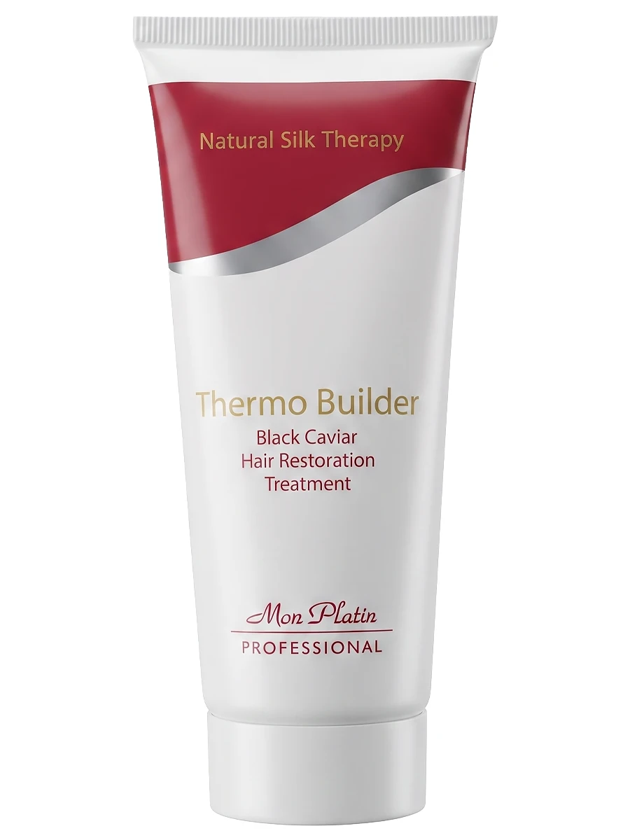 Mon Platin Professional Термозащитный крем для волос Thermo Builder Black Caviar Hair Restoration Treatment 100 мл