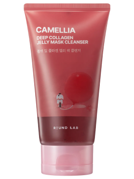 Round Lab Очищающий гель-маска с экстрактом камелии и коллагеном Deep Collagen Jelly Mask Cleanser 150 мл