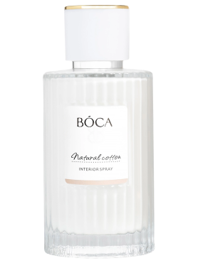 BOCA Интерьерный спрей для текстиля «Хлопок, Белый мускус» Natural Cotton Interior Spray 100 мл