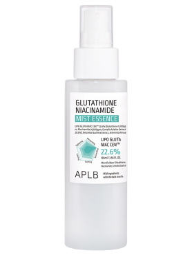 APLB Мист-эссенция с глутатионом и ниацинамидом для ровного тона Glutathione Niacinamide Mist Essence 105 мл