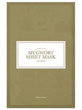I'm from Успокаивающая тканевая маска для проблемной кожи с полынью Mugwort Sheet Mask 20мл