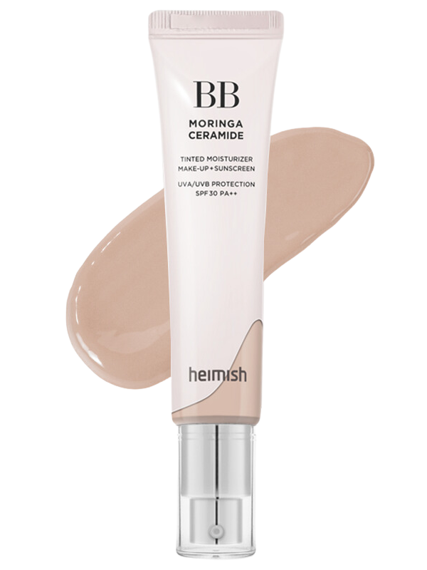 Heimish Увлажняющий BB-крем с керамидами – 21С тон Moringa Ceramide BB Cream SPF30 30 мл
