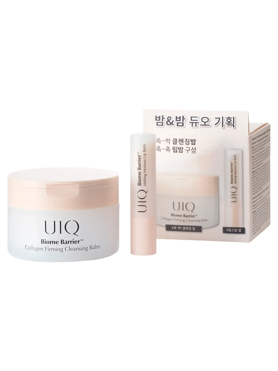 UIQ Набор для сияющей кожи и нежных губ Cream Balm&Balm Special Set 100 мл + 3.2 гр