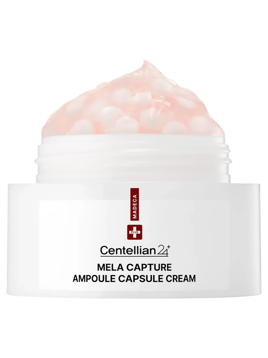 Centellian24 Капсульный крем против пигментных пятен и неровного тона Madeca Mela Capture Ampoule Capsule Cream 55 мл