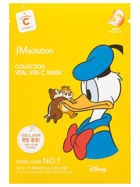JMsolution Осветляющая тканевая маска с витамином C для сияния кожи Vital Vita C Mask 30 мл