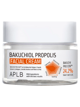 APLB Крем с бакучиолом и прополисом для лифтинг-эффекта Bakuchiol Propolis Facial Cream 55 мл