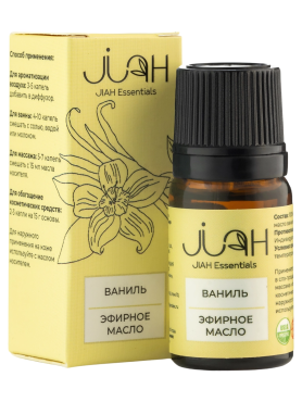 JIAH Essentials Эфирное масло «Ваниль» 10 мл