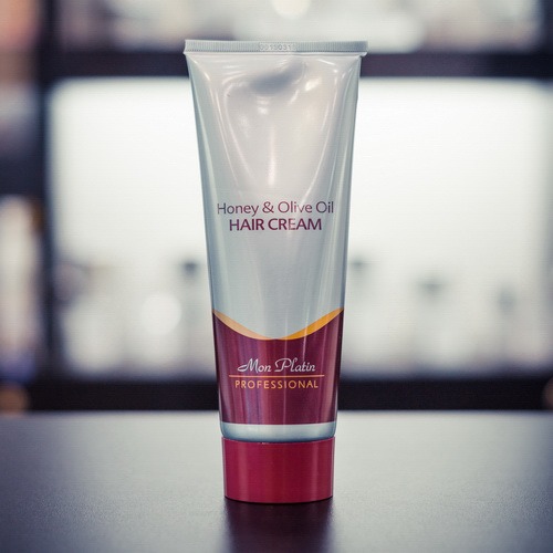 Mon Platin Professional Маска для волос на основе оливкового масла и меда Honey and Olive Oil Hair Mask 50мл