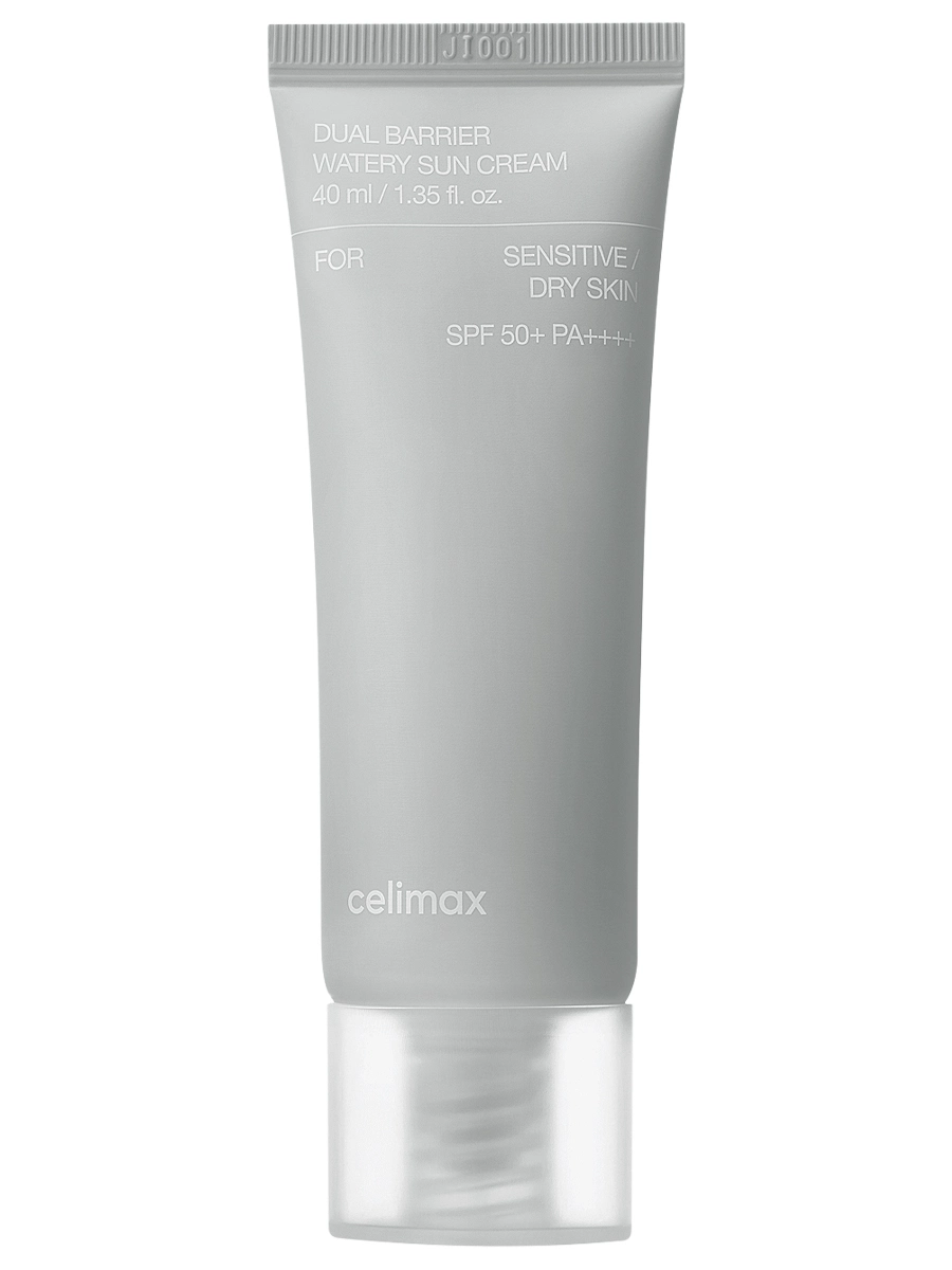 Celimax Солнцезащитный крем для чувствительной кожи SPF50 Dual Barrier Watery Sun Cream 40 мл