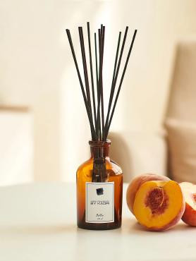 Kaori Аромадиффузор «Bellini» – размер S Бархатный аромат сочного персика и терпкого рома 100 мл
