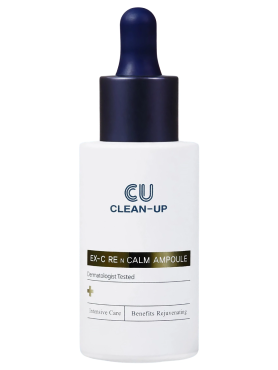 CU Skin Концентрированная лифтинг-сыворотка для упругости и восстановления кожи Clean-Up Ex-C RE N Calm Ampoule 30 мл