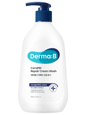 Derma:B Кремовый гель для душа с керамидами CeraMD Repair Cream Wash 400 мл