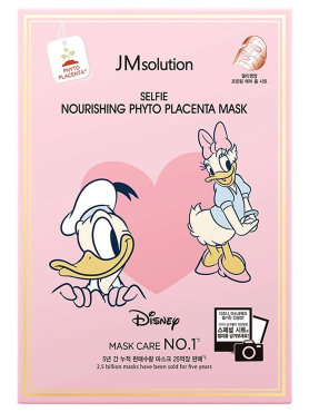 JMsolution Питательная маска с экстрактом фитоплаценты Selfie Nourishing Phyto Placenta Mask 30 мл х 10 шт