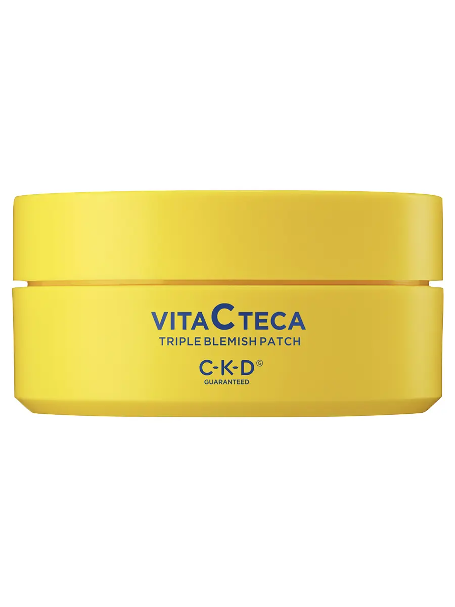 CKD Осветляющие гидрогелевые патчи для глаз с витамином С Vita C Teca Triple Blemish Patch 60 шт