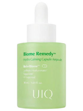 UIQ Успокаивающая капсульная сыворотка Biome Remedy Hydro Calming Capsule Ampoule 30 мл
