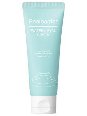 Real Barrier Интенсивно увлажняющий крем с ПДРН и гиалуроновой кислотой Watery Hyal Cream 70 мл