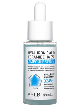 APLB Увлажняющая сыворотка с гиалуроновой кислотой и церамидами Hyaluronic Acid Ceramide HA B5 Ampoule Serum 40 мл