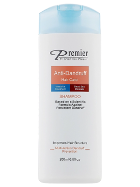 Premier Минеральный шампунь от перхоти Anti-Dandruff Shampoo 200 мл