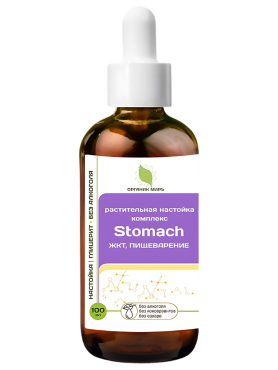 ОРГАНИК МИРЪ Комплекс-настойка «ЖКТ и пишеварение» Stomach Formula 100 мл