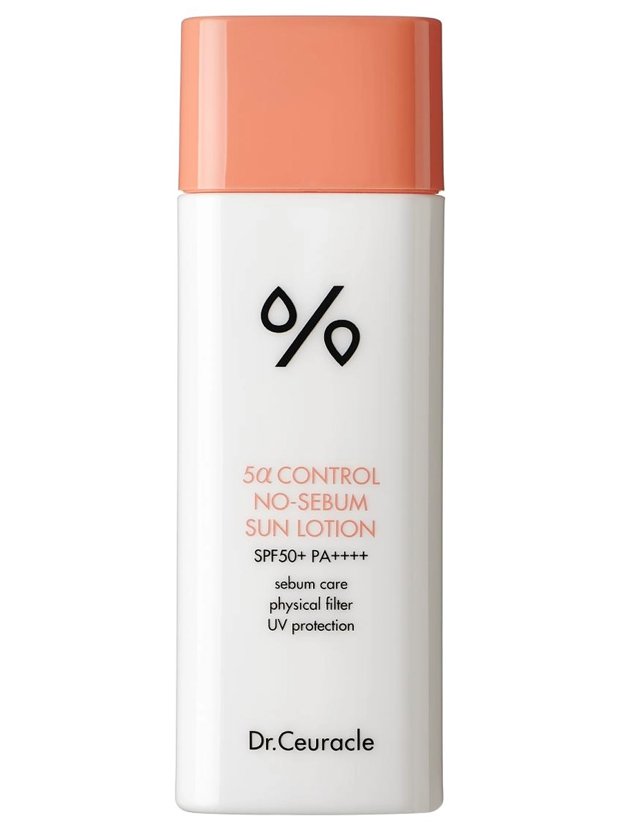 Dr. Ceuracle Солнцезащитный лосьон для жирной и проблемной кожи SPF50 5α Control No-Sebum Sun Lotion 50 мл
