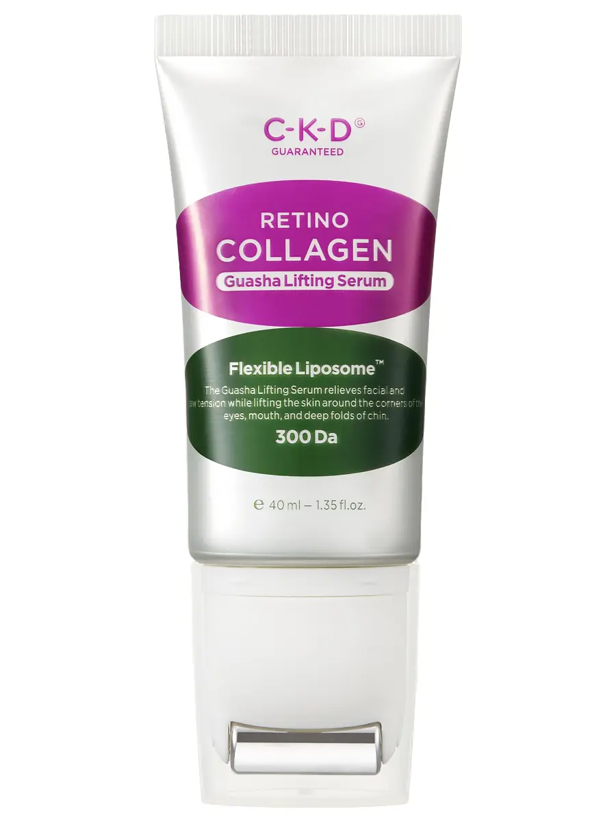 CKD Омолаживающая сыворотка-роллер с ретиналем и коллагеном Retino Collagen Small Molecule 300 Guasha Lifting Serum 40 мл