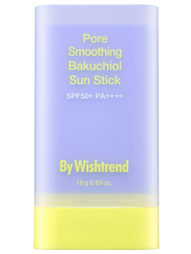 By Wishtrend Солнцезащитный стик с бакучиолом SPF50 Pore Smoothing Bakuchiol Sun Stick 18 гр