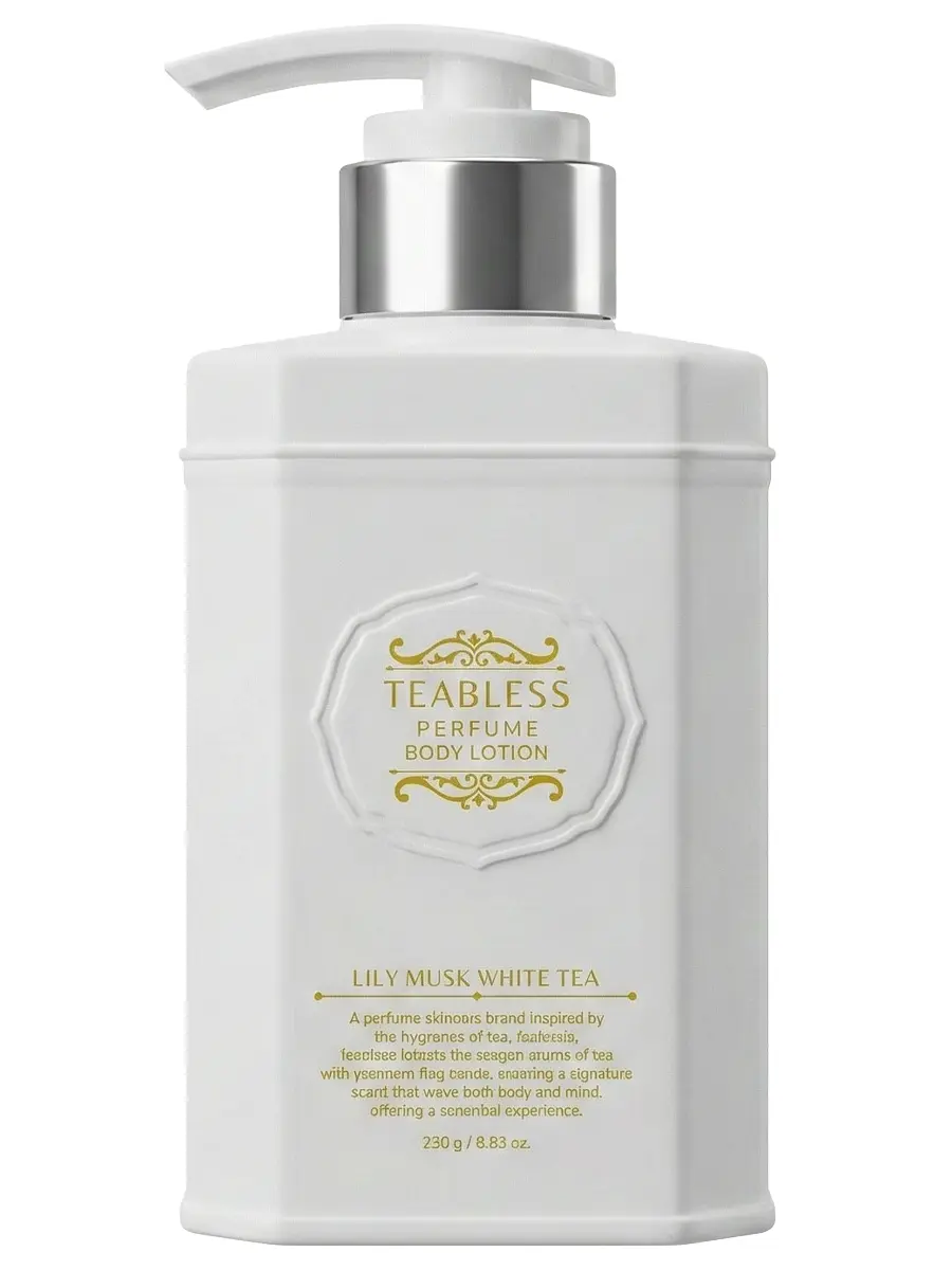 Teabless Парфюмированный лосьон «Лилия, Мускус» Lily Musk White Tea Perfume Body Lotion 250 гр