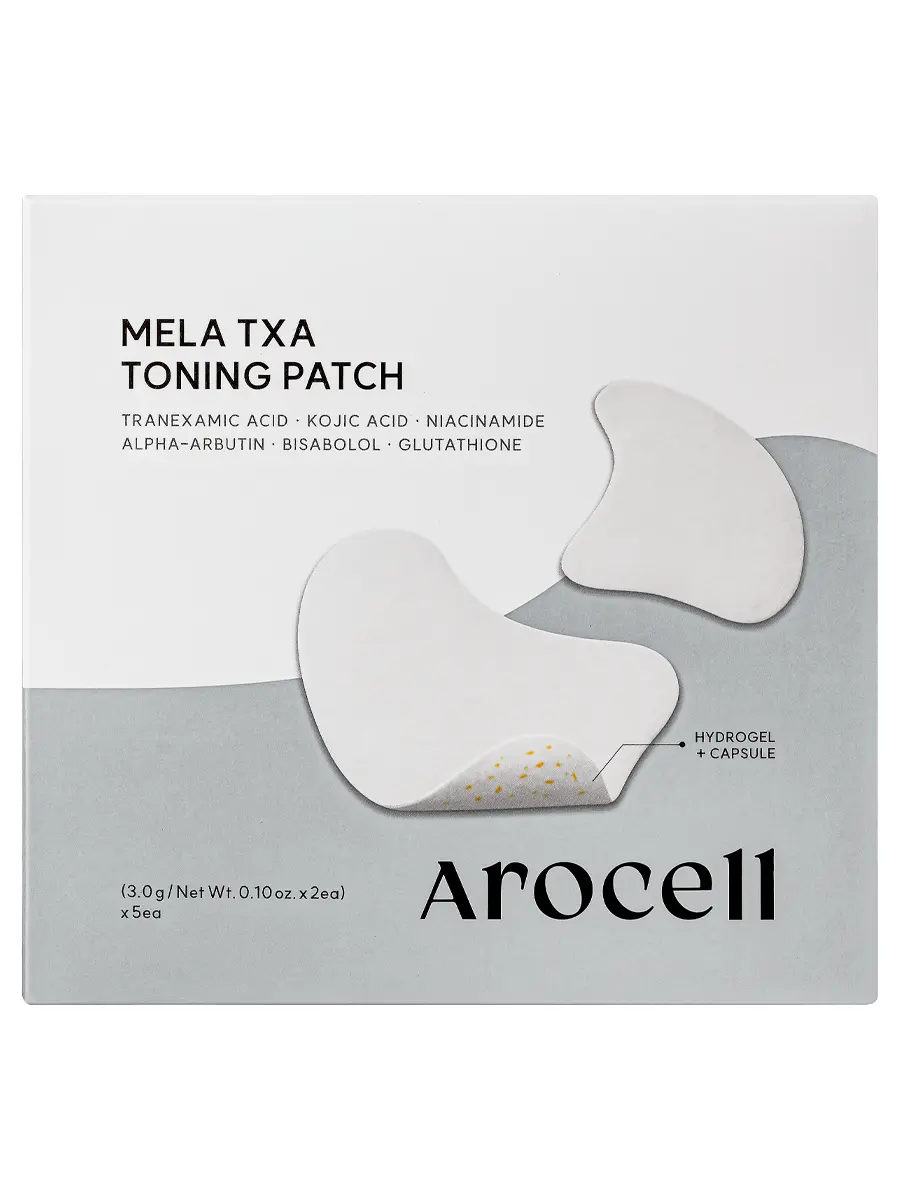 Arocell Осветляющие патчи с транексамовой кислотой против пигментных пятен Mela TXA Toning Patch 5 шт