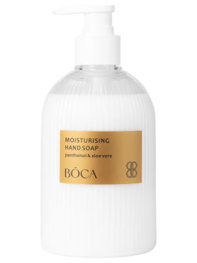 BOCA Парфюмированное крем-мыло для рук с пантенолом и алоэ вера Panthenol&Aloe Vera Moisturising Hand Soap 400 мл