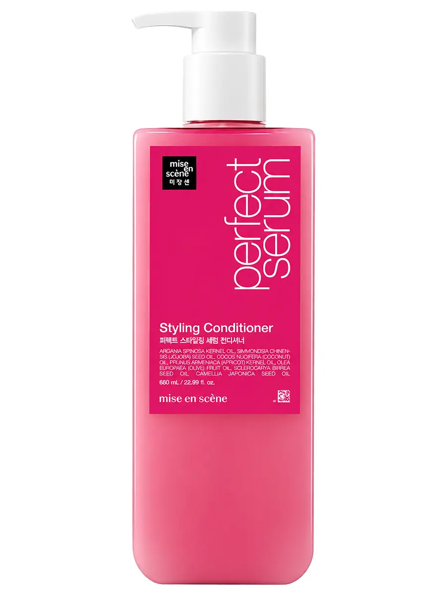 Mise En Scene Разглаживающий кондиционер для поврежденных волос Perfect Serum Styling Conditioner 680 мл