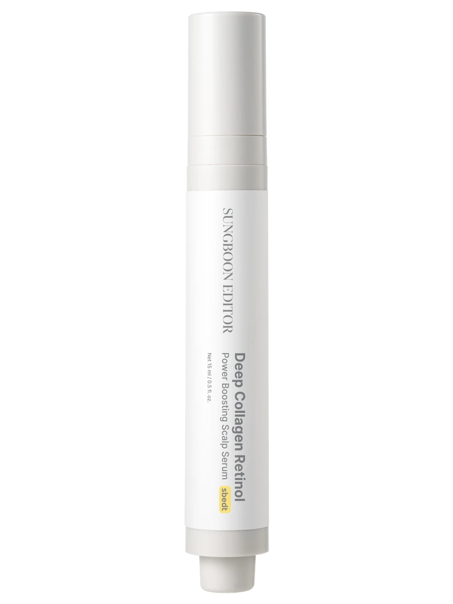 Sungboon Editor Сыворотка для кожи головы для роста волос Deep Collagen Retinol Power Boosting Scalp Serum 15 гр
