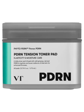 VT Cosmetics Тонер-диски с ПДРН для сияния кожи PDRN Tension Toner Pad 60 шт