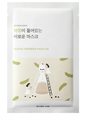 Round Lab Питательная тканевая маска с чёрной соей Soybean Nourishing Sheet Mask 27 мл