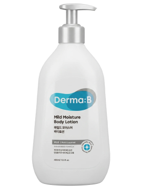 Derma:B Ламеллярный лосьон для чувствительной кожи тела Mild Moisture Body Lotion 400 мл
